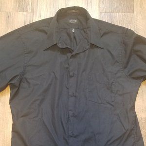 Black Arrow Dress Shirt, 38/37, 18 1/2